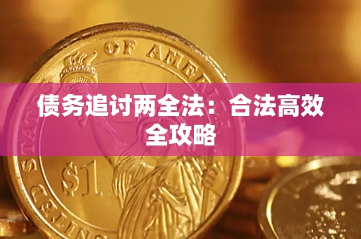 武汉债务追讨两全法：合法高效全攻略