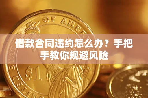 武汉借款合同违约怎么办？手把手教你规避风险
