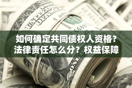 武汉如何确定共同债权人资格？法律责任怎么分？权益保障技巧揭秘！