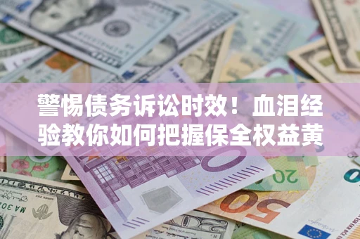 武汉警惕债务诉讼时效！血泪经验教你如何把握保全权益黄金期