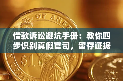 武汉借款诉讼避坑手册：教你四步识别真假官司，留存证据不踩雷