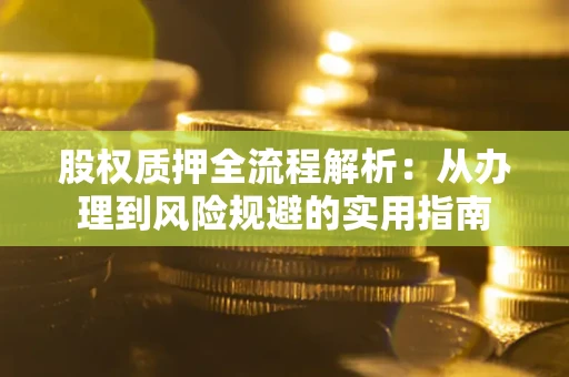 武汉股权质押全流程解析：从办理到风险规避的实用指南