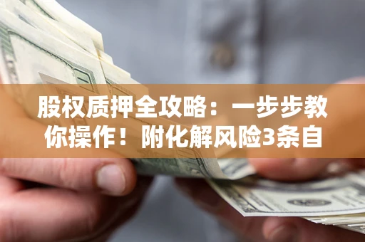 武汉股权质押全攻略：一步步教你操作！附化解风险3条自救法则