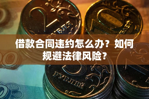 武汉借款合同违约怎么办？如何规避法律风险？